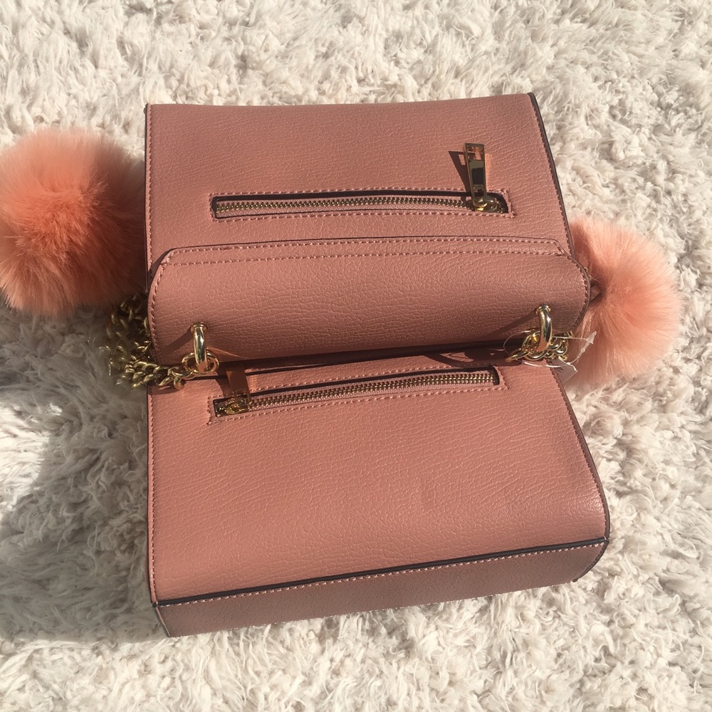 Aldo crossbody bag with pom pom! - Picture 3 of 6